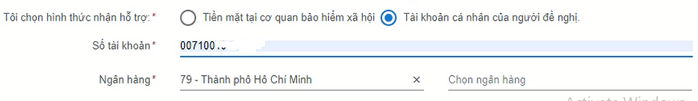 Cách đăng ký online nhận hỗ trợ theo Nghị quyết 116 với người lao động đã chấm dứt hợp đồng - Ảnh 7.