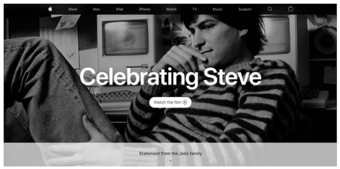 Apple tưởng nhớ 10 năm ngày mất Steve Jobs - Ảnh 1.