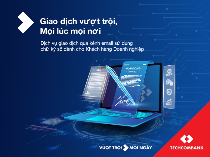 Doanh nghiệp dễ dàng giao dịch mọi lúc, mọi nơi qua kênh email sử dụng chữ ký số - Ảnh 1. Doanh nghiệp dễ dàng giao dịch mọi lúc, mọi nơi qua kênh email sử dụng chữ ký số - Ảnh 1.