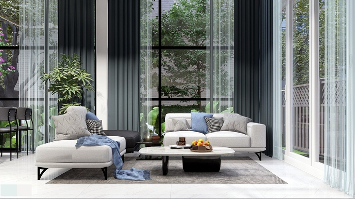 Nhà phố 2 tầng sang, xịn không thua kém biệt thự - Ảnh 3. Nhà phố 2 tầng sang, xịn không thua kém biệt thự - Ảnh 3.