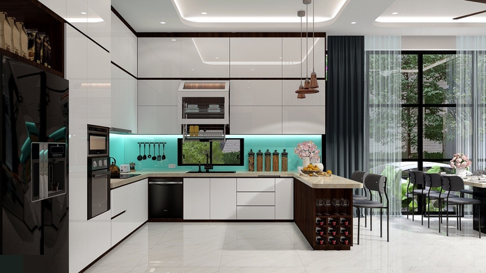 Nhà phố 2 tầng sang, xịn không thua kém biệt thự - Ảnh 6. Nhà phố 2 tầng sang, xịn không thua kém biệt thự - Ảnh 6.