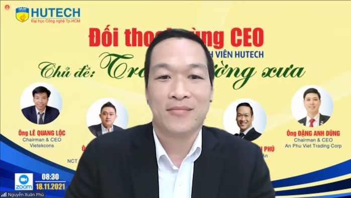 CEO chia sẻ bí quyết thành công với sinh viên - Ảnh 1.