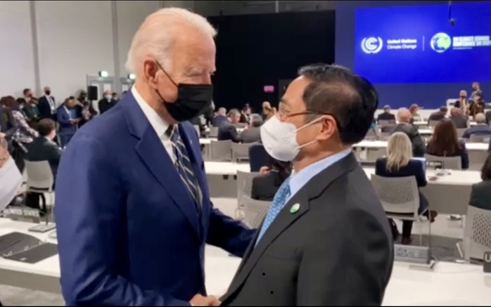Thủ tướng Phạm Minh Chính gặp Tổng thống Mỹ Joe Biden - Ảnh 1.