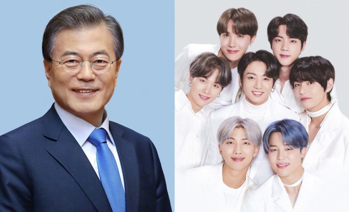 Tổng thống Hàn Quốc khen nhóm BTS làm nên lịch sử - Ảnh 1.