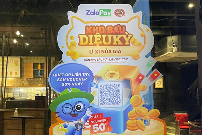 ZaloPay đồng hành cùng doanh nghiệp tung voucher mua sắm, ăn uống giảm 50% - Ảnh 1.