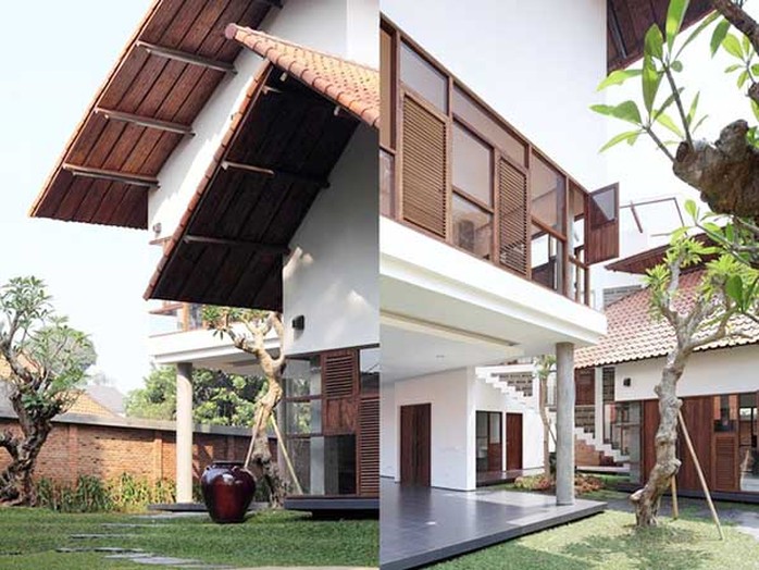 Ngôi nhà không tường, không vách ngăn được xây dựng từ vật liệu tái chế - Ảnh 4.