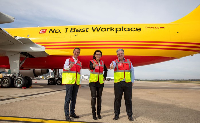 DHL Express xếp hạng Nhất trong danh sách Nơi làm việc tốt nhất thế giới - Ảnh 1. DHL Express xếp hạng Nhất trong danh sách Nơi làm việc tốt nhất thế giới - Ảnh 1.