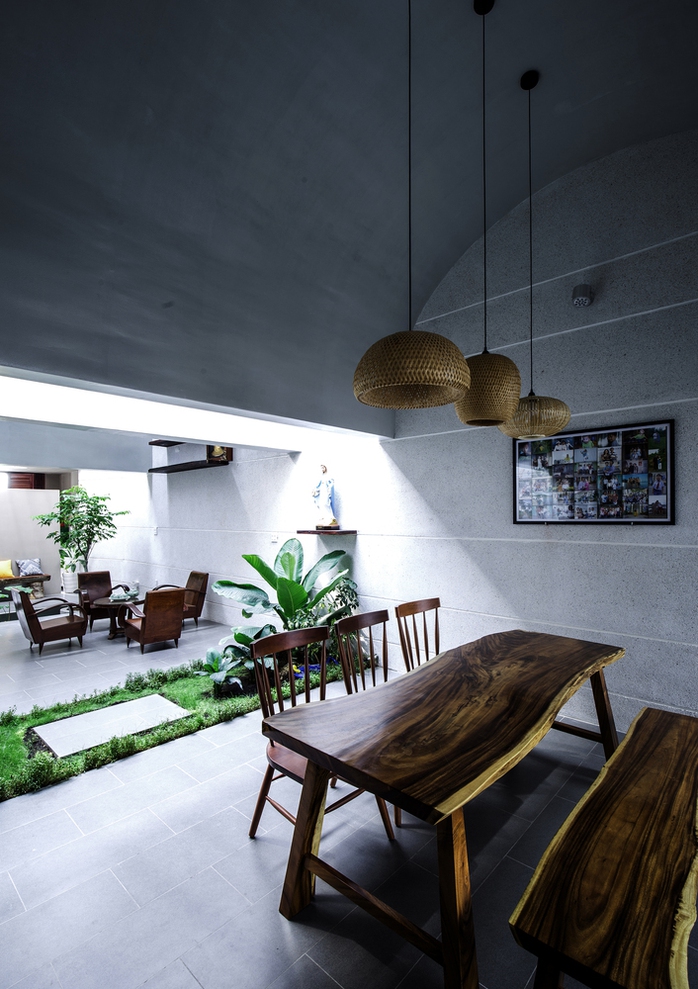 Nhà 200m2 lấy cảm hứng từ không gian hang Sơn Đoòng - Ảnh 11. Nhà 200m2 lấy cảm hứng từ không gian hang Sơn Đoòng - Ảnh 11.