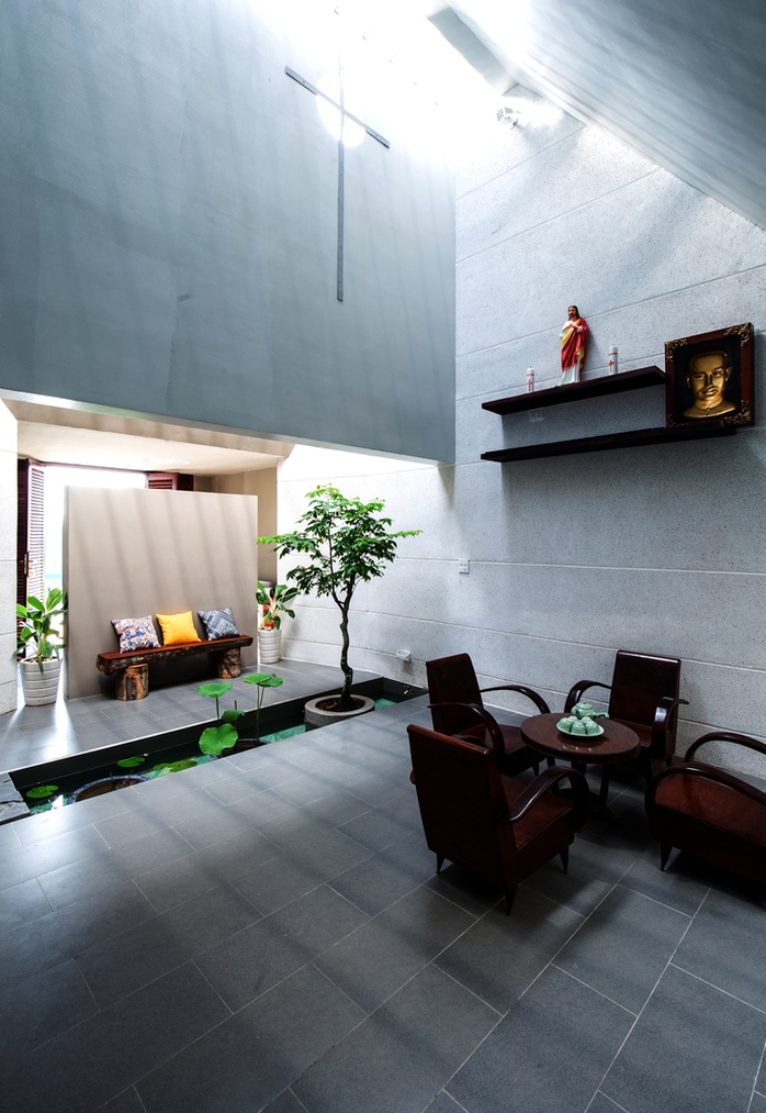 Nhà 200m2 lấy cảm hứng từ không gian hang Sơn Đoòng - Ảnh 8. Nhà 200m2 lấy cảm hứng từ không gian hang Sơn Đoòng - Ảnh 8.