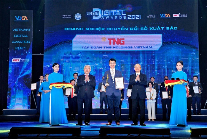 Giải thưởng Chuyển đổi số Việt Nam vinh danh TNG Holdings Vietnam - Ảnh 1.