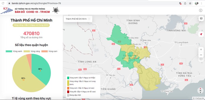 Một quận trung tâm ở TP HCM tăng cấp độ dịch - Ảnh 1.