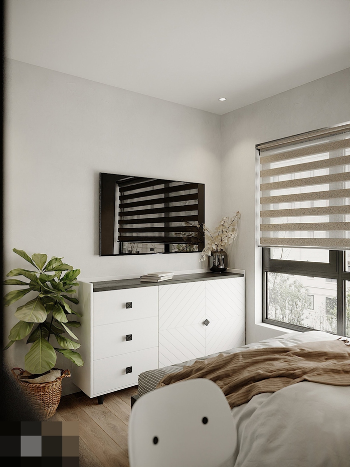 Căn hộ chỉ dùng 2 màu đen và trắng ở Hà Nội vẫn sang, xịn đến bất ngờ - Ảnh 9. Căn hộ chỉ dùng 2 màu đen và trắng ở Hà Nội vẫn sang, xịn đến bất ngờ - Ảnh 9.
