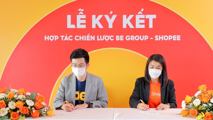 Be Group và Shopee trở thành đối tác chiến lược - Ảnh 1. Be Group và Shopee trở thành đối tác chiến lược - Ảnh 1.
