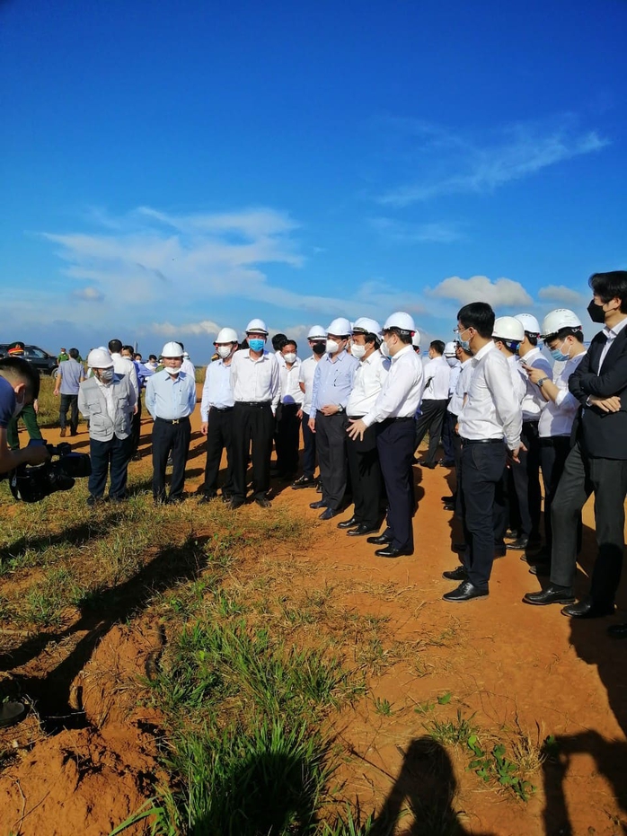 Phó Thủ tướng Lê Văn Thành kiểm tra thực địa dự án sân bay Long Thành - Ảnh 2.
