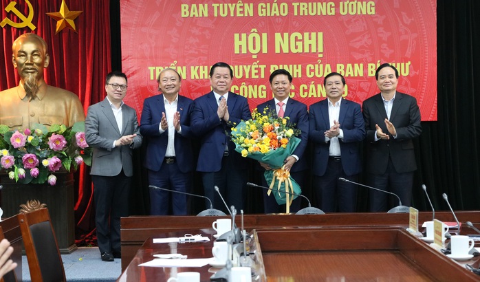 Ông Trần Thanh Lâm làm Phó Trưởng Ban Tuyên giáo Trung ương - Ảnh 2.