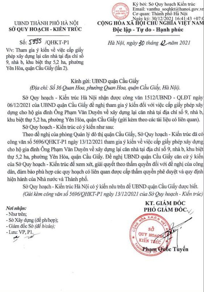 Biệt thự nhiều vi phạm: Địa phương xin hợp thức hoá vi phạm nhưng bị bác bỏ? - Ảnh 2.