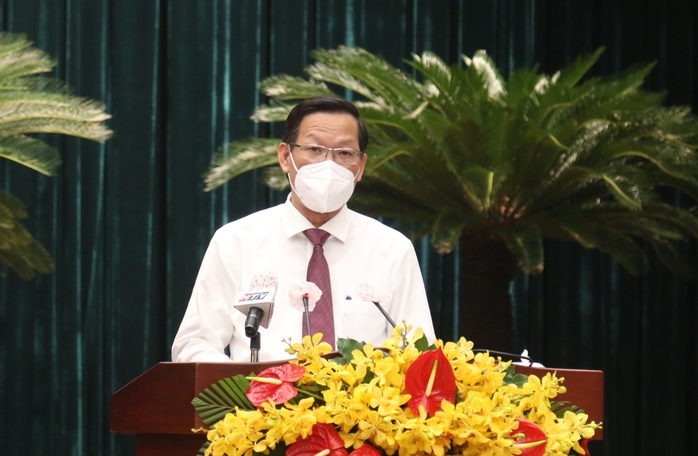 Chủ tịch Phan Văn Mãi: TPHCM quyết tâm trở lại vị trí đầu tàu - Ảnh 1.