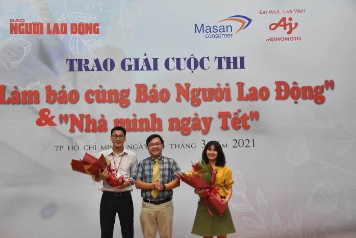 Trao giải 2 cuộc thi Làm báo cùng Báo Người Lao Động và Nhà mình ngày Tết - Ảnh 2.