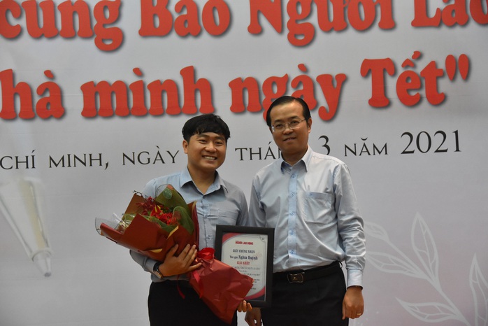 Trao giải 2 cuộc thi Làm báo cùng Báo Người Lao Động và Nhà mình ngày Tết - Ảnh 4.