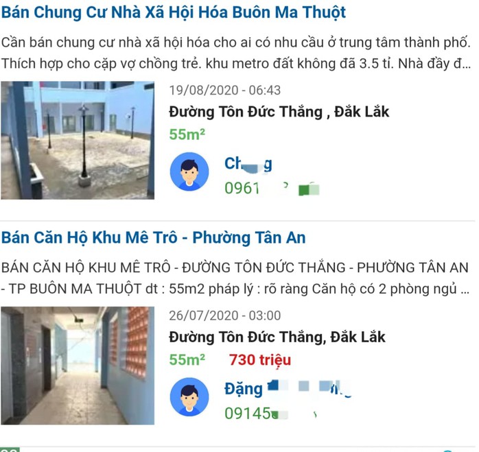 Nhà ở xã hội dành cho cán bộ được rao bán công khai - Ảnh 2.