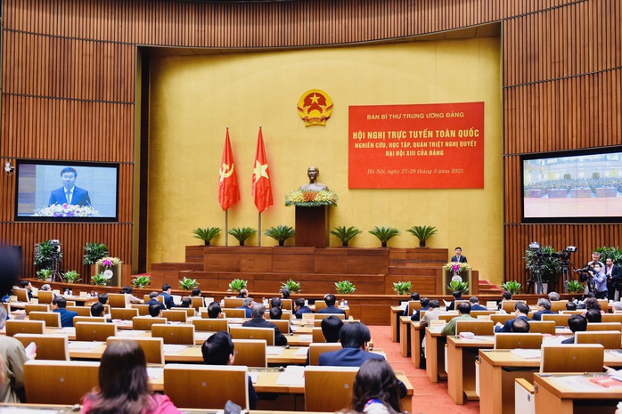 Ban Bí thư tổ chức Hội nghị quán triệt Nghị quyết Đại hội XIII của Đảng - Ảnh 1.