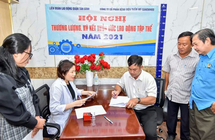 Bảo đảm phúc lợi người lao động bằng thỏa ước - Ảnh 1.