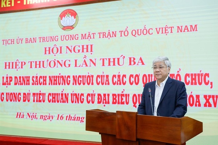 Chốt danh sách ứng cử đại biểu Quốc hội khoá XV ở Trung ương - Ảnh 2.