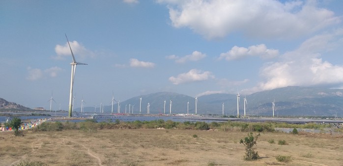 Khánh thành nhà máy điện gió lớn nhất Việt Nam - Ảnh 2.