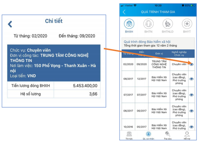 Hướng dẫn tra cứu bảo hiểm xã hội trên ứng dụng VssID - Ảnh 2.