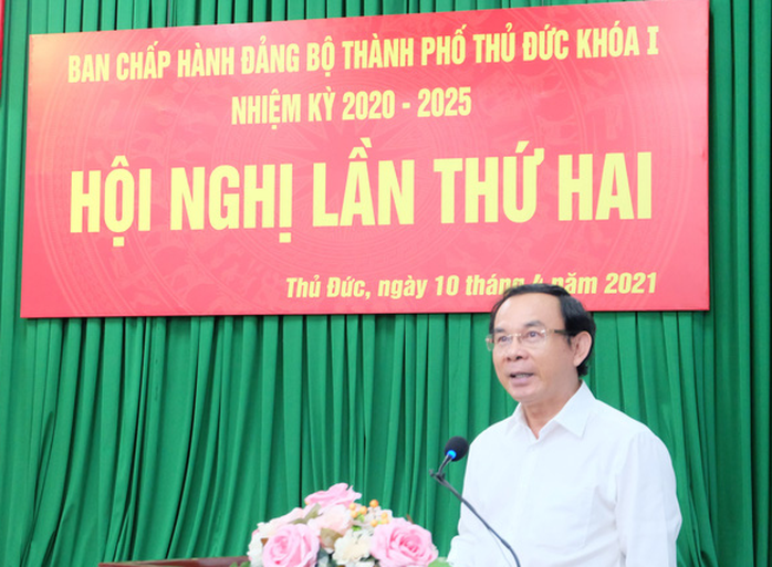 Bí thư Nguyễn Văn Nên: Cấp bách đề xuất cơ chế đặc thù cho TP Thủ Đức - Ảnh 1.