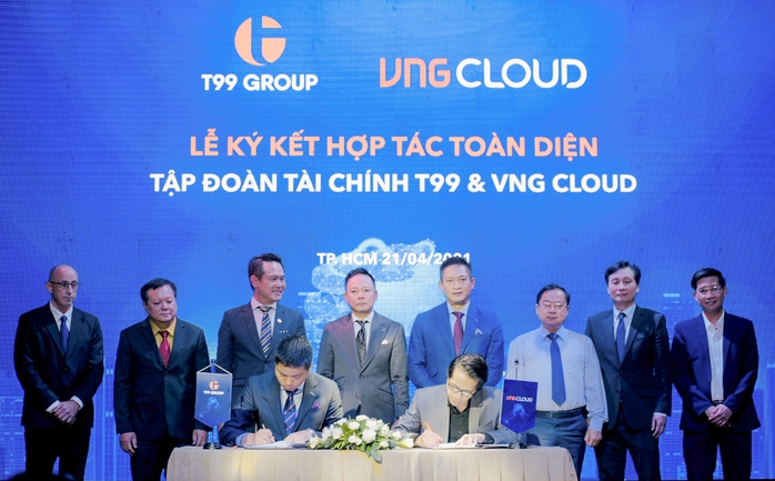 T99 và VNG Cloud hợp tác toàn diện, phát triển nền tảng công nghệ - tài chính - Ảnh 1. T99 và VNG Cloud hợp tác toàn diện, phát triển nền tảng công nghệ - tài chính - Ảnh 1.