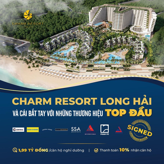 Charm Resort Long Hải: Lựa chọn đối tác dựa trên năng lực và sự đam mê - Ảnh 1. Charm Resort Long Hải: Lựa chọn đối tác dựa trên năng lực và sự đam mê - Ảnh 1.