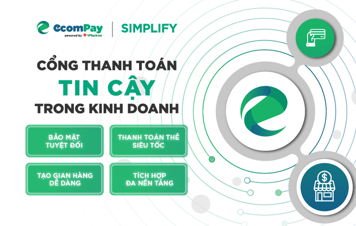 Ecompay/Simplify - Công cụ thanh toán hiệu quả cho doanh nghiệp thời số hóa - Ảnh 1. Ecompay/Simplify - Công cụ thanh toán hiệu quả cho doanh nghiệp thời số hóa - Ảnh 1.