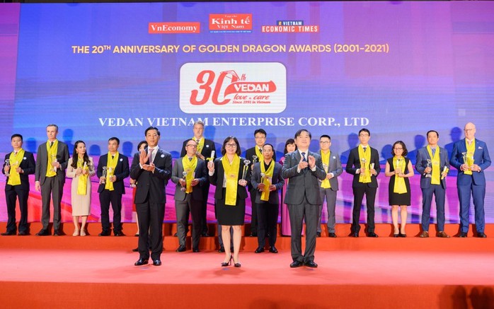 Vedan Việt Nam nhận giải thưởng Rồng Vàng 2020, ghi nhận nỗ lực 30 năm phát triển vì Việt Nam - Ảnh 1.
