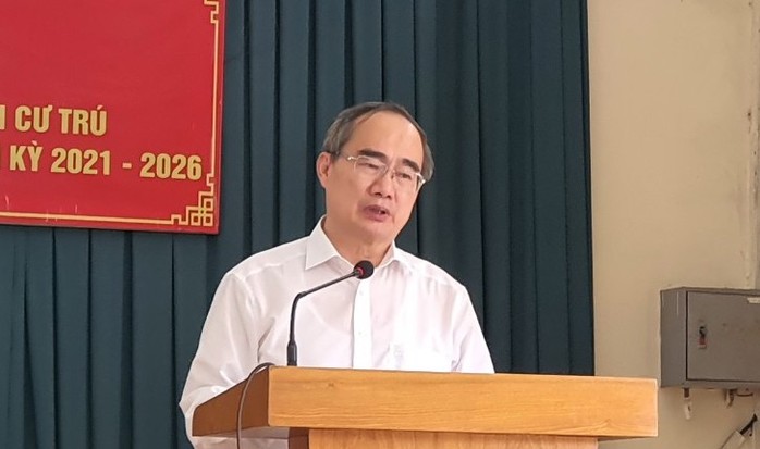 100% cử tri tín nhiệm ông Nguyễn Thiện Nhân ứng cử đại biểu Quốc hội - Ảnh 1.