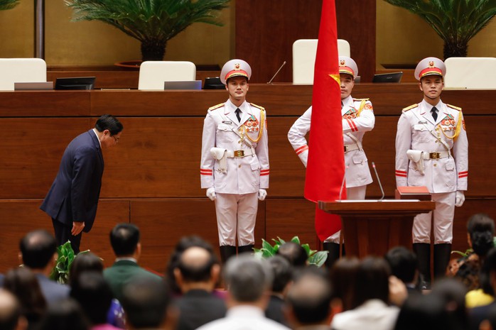 Tân Thủ tướng Chính phủ Phạm Minh Chính tuyên thệ nhậm chức - Ảnh 2.