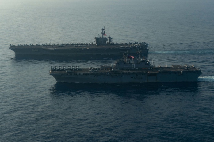 Mỹ đưa lực lượng hùng hậu đến biển Đông - Ảnh 5.
