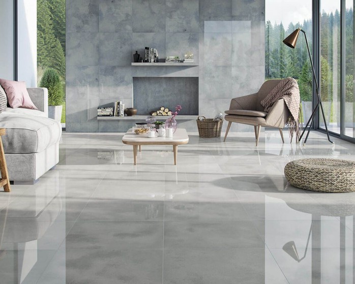 7 mẫu gạch lát nền phòng khách đẹp sang trọng - Ảnh 5. 7 mẫu gạch lát nền phòng khách đẹp sang trọng - Ảnh 5.