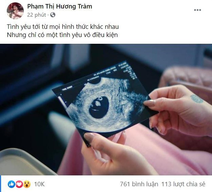 Hương Tràm đi Mỹ sinh con như lời đồn? - Ảnh 1.