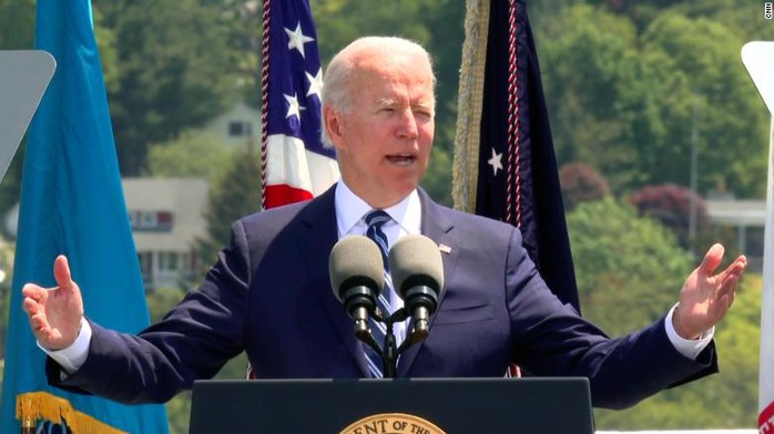Tổng thống Biden khẳng định lập trường với Trung Quốc ở biển Đông - Ảnh 1.