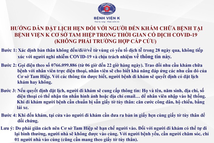 Bệnh viện K Trung ương chính thức gỡ phong toả, đón người bệnh tại 2 cơ sở - Ảnh 4.