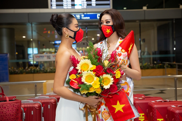 Hoa hậu Khánh Vân lên đường sang Mỹ chinh phục Miss Universe - Ảnh 2.