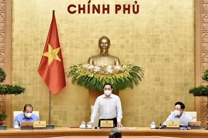 Thủ tướng Phạm Minh Chính chủ trì phiên họp Chính phủ thường kỳ tháng 4 - Ảnh 1.