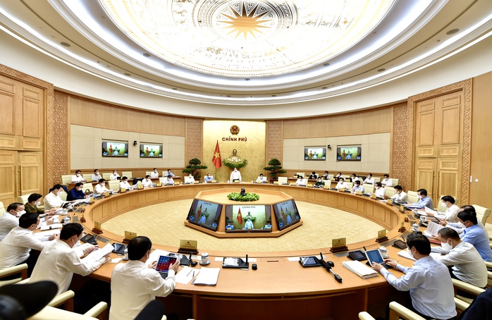 Thủ tướng Phạm Minh Chính chủ trì phiên họp Chính phủ thường kỳ tháng 4 - Ảnh 2.