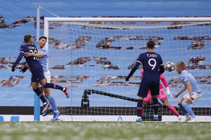 Mahrez lập cú đúp hạ PSG, Man City giành vé chung kết lịch sử - Ảnh 2.