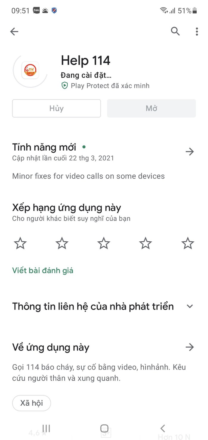 Có sự cố về cháy nổ, tai nạn: Gọi khẩn cấp qua ứng dụng “HELP 114” - Ảnh 2.