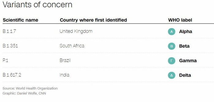 Covid-19: WHO giải thích lý do đổi tên các biến thể - Ảnh 1.