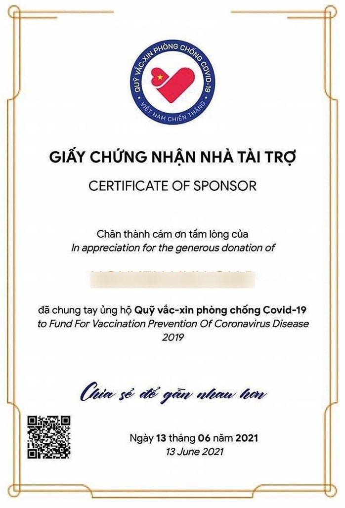 Ủng hộ Quỹ vắc-xin phòng Covid-19 trực tuyến dễ dàng qua website chính thức - Ảnh 2. Ủng hộ Quỹ vắc-xin phòng Covid-19 trực tuyến dễ dàng qua website chính thức - Ảnh 2.