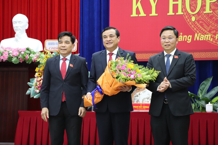 Ông Phan Việt Cường, Lê Trí Thanh tái đắc cử chức Chủ tịch HĐND, UBND tỉnh Quảng Nam - Ảnh 3.