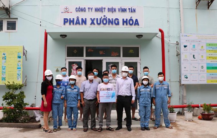 Công đoàn Công ty Nhiệt điện Vĩnh Tân chăm lo sức khỏe người lao động - Ảnh 1.